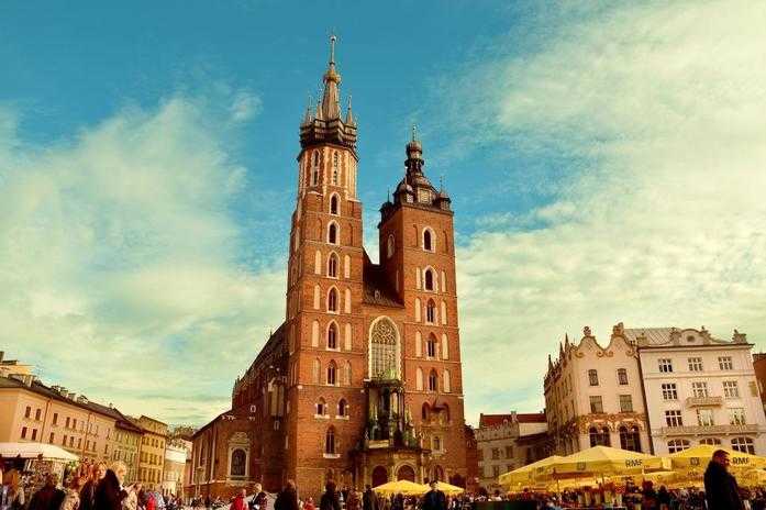 Sain Mary church in Krakow