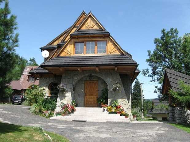 a house from the surrounding area in Tatra